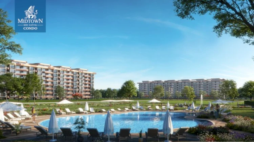 كمبوند ميد تاون كوندو العاصمة الإدارية Midtown condo new capital