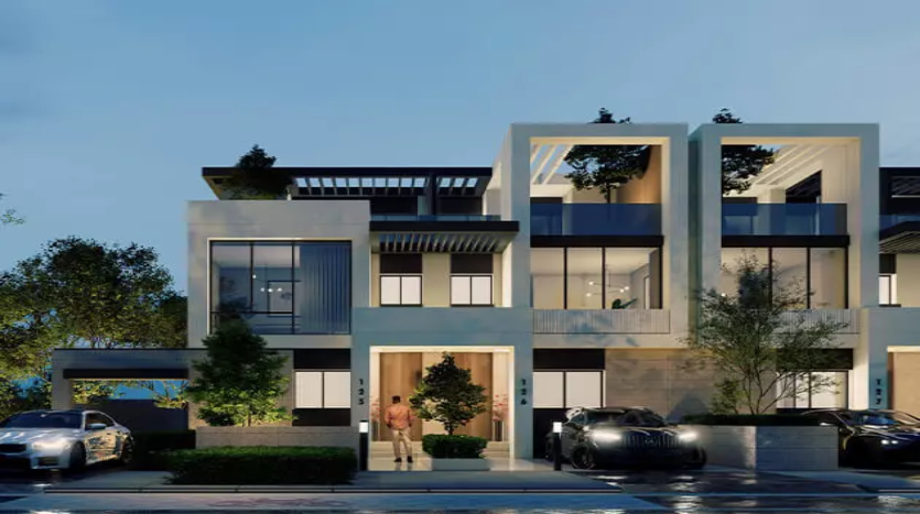 توين هاوس للبيع 330م في كمبوند ميدتاون ايست التجمع السادس Midtown East
