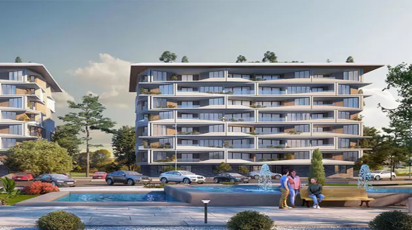 شقة للبيع 145م في كمبوند ميدتاون سكاي العاصمة الادارية Midtown sky