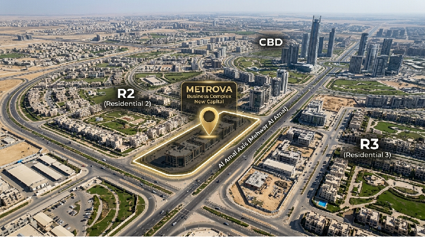 خريطة ميتروفا بيزنس كومبلكس