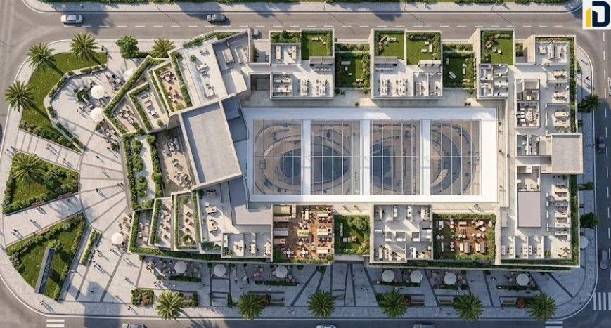 مكتب للبيع مساحة 34متر في مول تاون تن نيو أورابي ووك العبور Town Ten New Oraby Walk