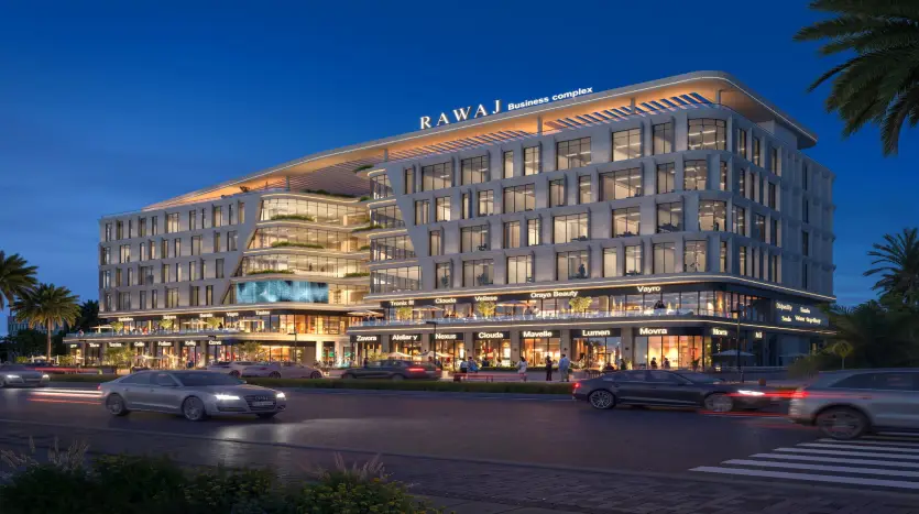 مكتب اداري للبيع 40م في مول رواج بيزنس كومبلكس أكتوبر Rawaj Business Complex October