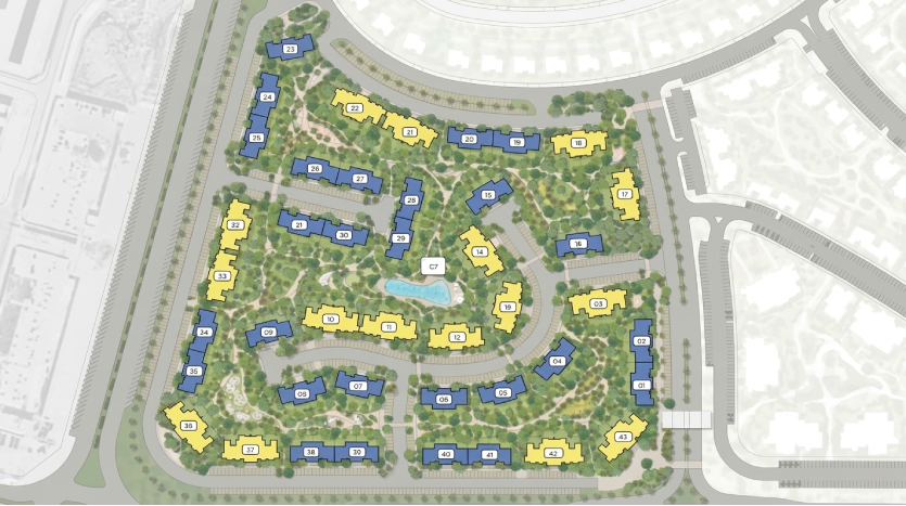 master plan GARDINN Solana East Compound New Cairo