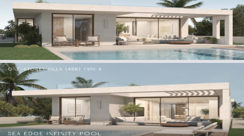 فيلا للبيع متشطبة فى luma the med north coast بفيو على البحر بالتقسيط على 10 سنين