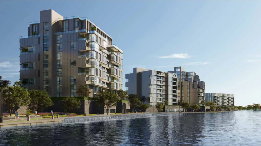 شقه للبيع مساحة 130  متر في كنال ووك ريزيدنس الشيخ زايد  Canal Walk Residences, Sheikh Zayed