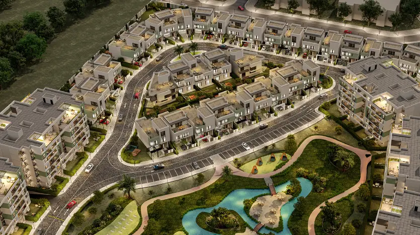 فيلا مستقلة للبيع 268م في روك جرين هليوبوليس الجديدة Rock Green New Heliopolis