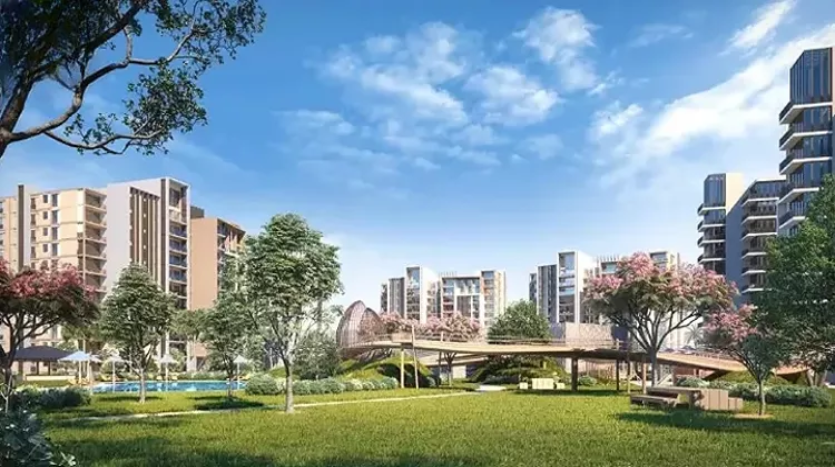 شقة للبيع 150م+60م جاردن في كمبوند جادي ريزيدنس التجمع الخامس Jadie Residense New Cairo