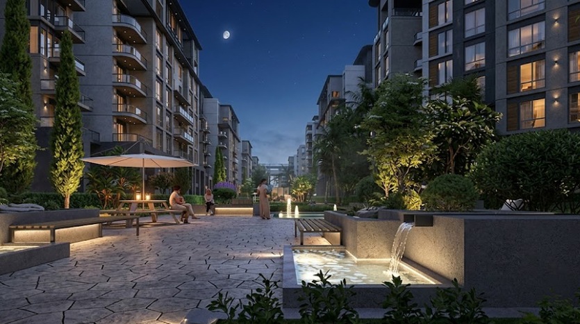 شقة 125م للبيع في كمبوند لوسيل ريزيدنس القاهرة الجديدة Lusail Residence New Cairo