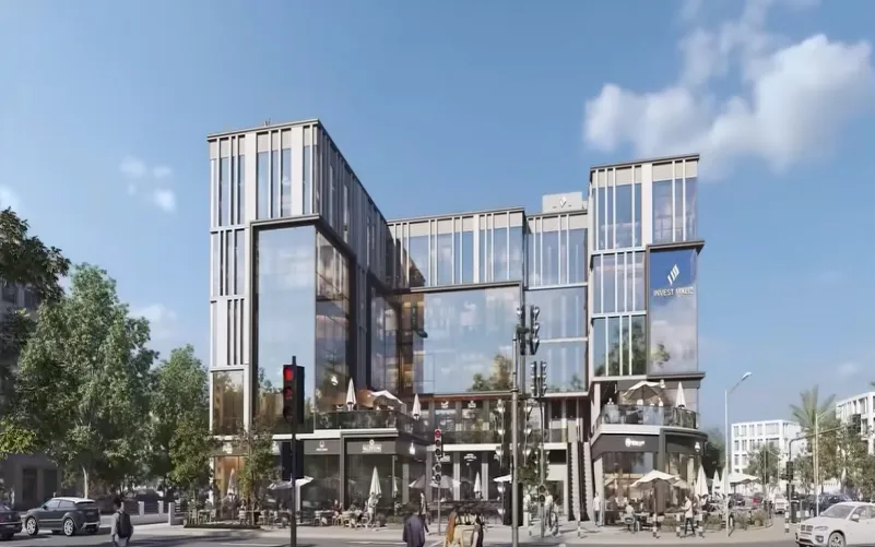 عيادة للبيع 38م في Mall Invest 2 في التجمع الخامس بالتقسيط على 6 سنوات