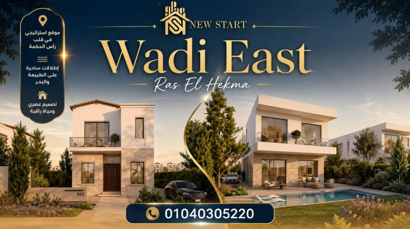 مشروع وادي إيست رأس الحكمة من مدن للتطوير العقاري Wadi East Ras El Hekma