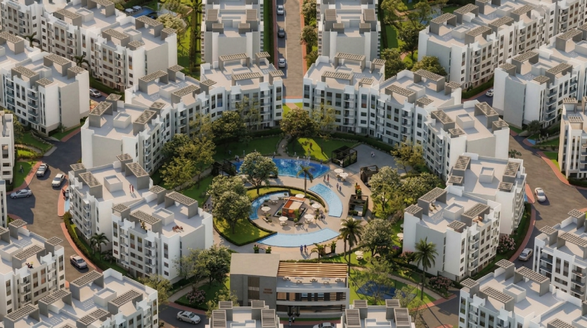 كمبوند هيفن ويست اكتوبر haven west october