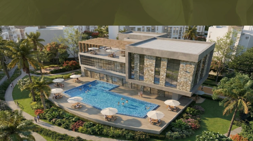 شقة للبيع 95م في كمبوند haven west october
