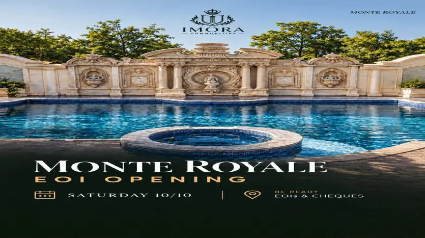 شقة للبيع 146م في كمبوند مونتي رويال Monte Royale الشيخ زايد