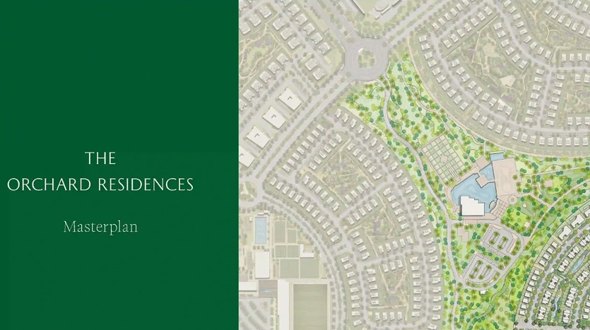 Orchard Villas master plan 