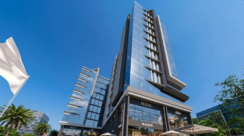 مكتب اداري 10 م للبيع في Bloc Hub Tower العاصمة الاداريه بمقدم 140 الف