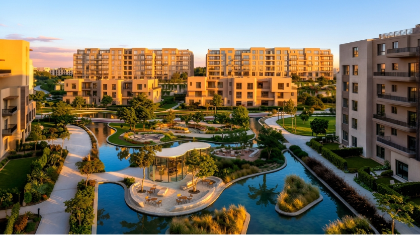 شقق للبيع في 6 أكتوبر بالتقسيط O Riva 