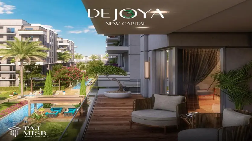 شقة 163متر للبيع في كمبوند دي جويا 3 العاصمة الادارية De Joya 3  New Capital