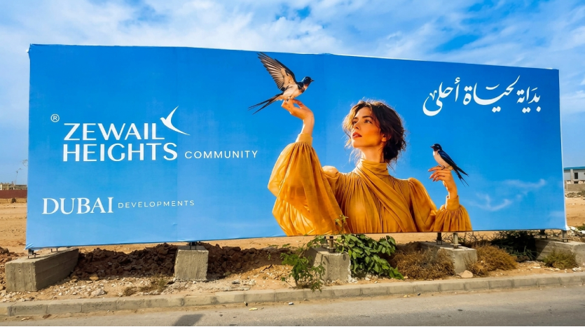 شقة للبيع 105م في كمبوند زويل هايتس Zewail Heights حدائق اكتوبر