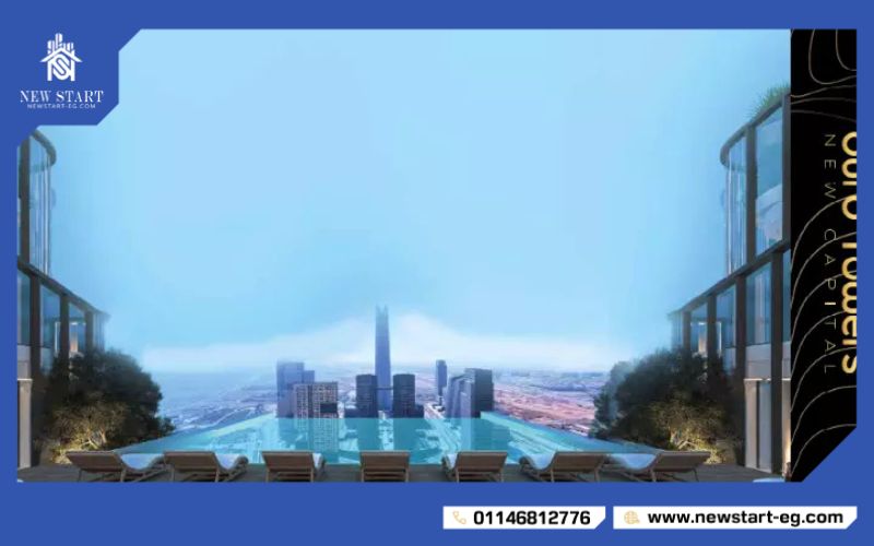 مول اورو تاور العاصمة الإدارية من جولدن تاون Ouro Tower