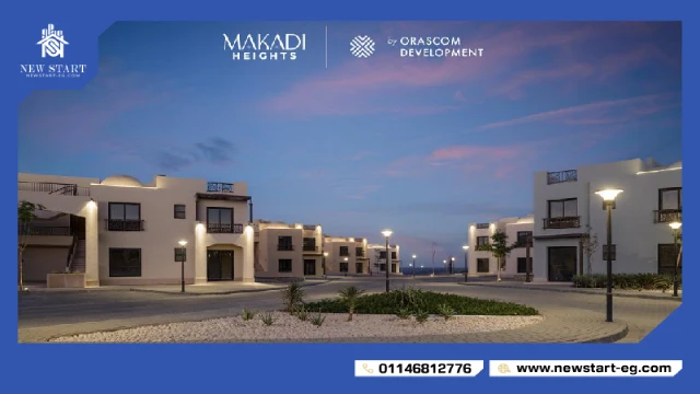 شاليه  للبيع95م في Makadi heights في الغردقة