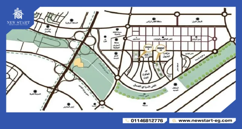 موقع Point 9 mall New Capital