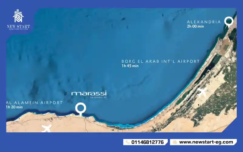 موقع قريه مراسي