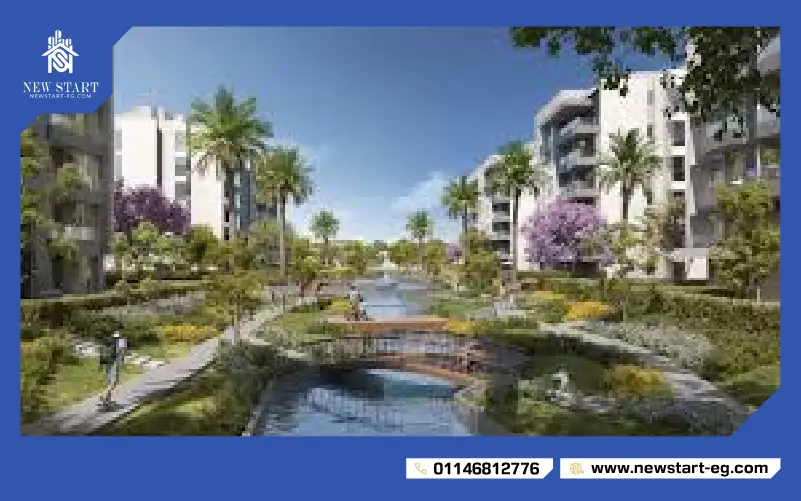 مساحات كمبوند أفيلين القاهرة الجديدة