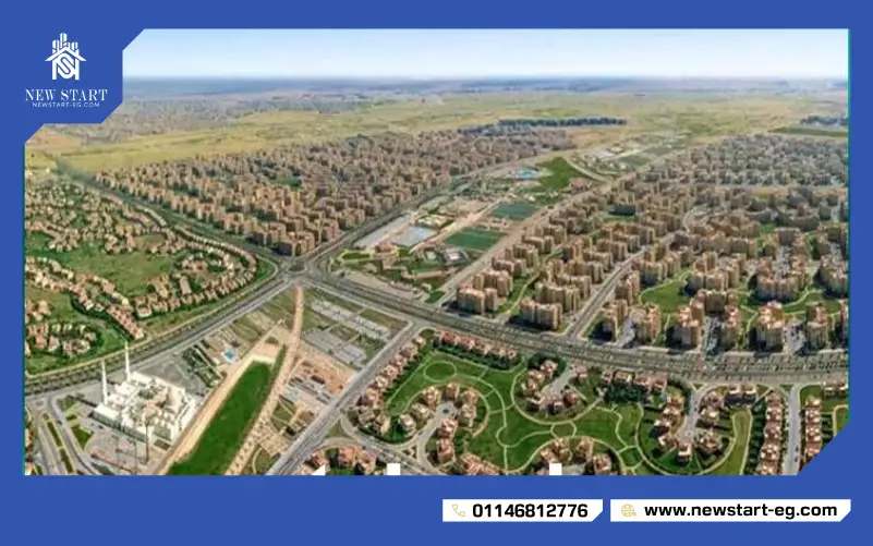 تصميم ومساحة مدينة التجمع السادس