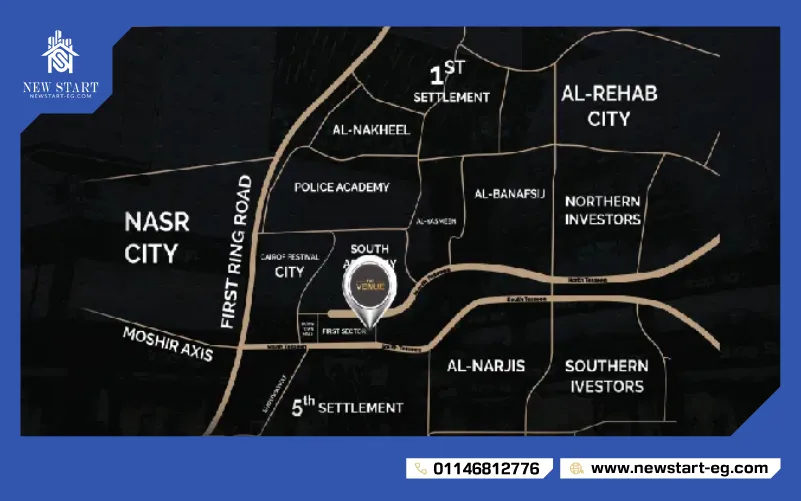 موقع مول ذا فينيو القاهرة الجديدة