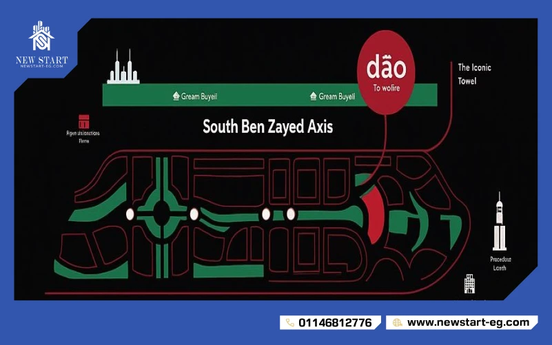 موقع مول داو العاصمة الإدارية الجديدة
