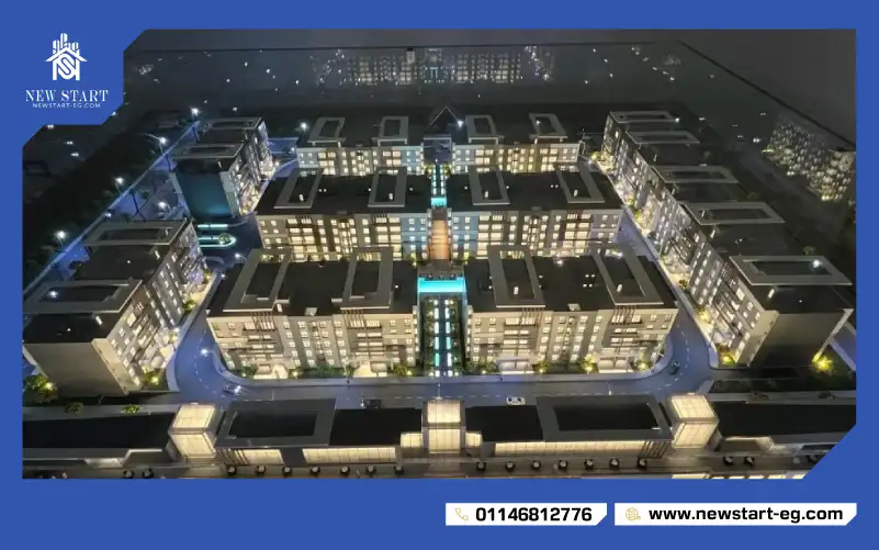 تصميم ومساحة كمبوند اوكارديا العبور