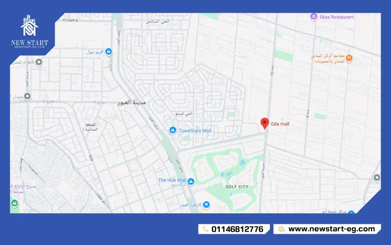 موقع جدة مول العبور