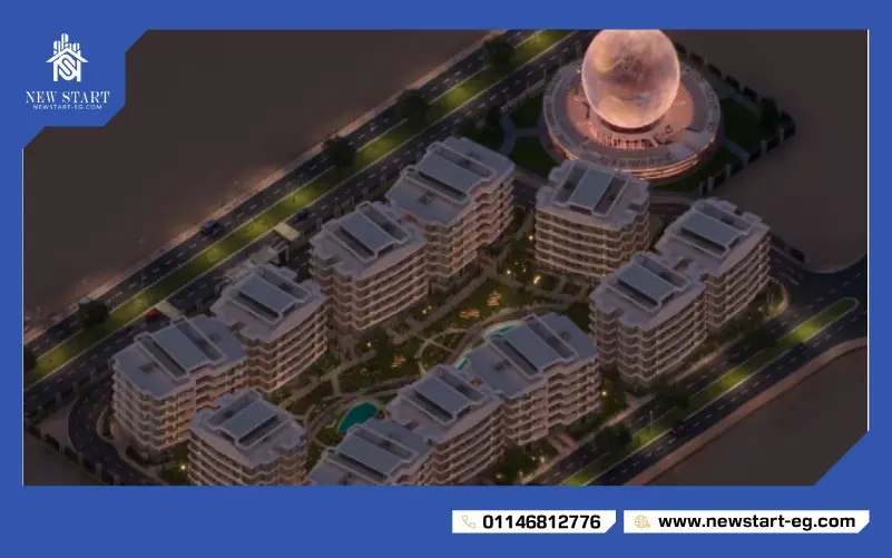 تصميم Compound The Mars Obour City