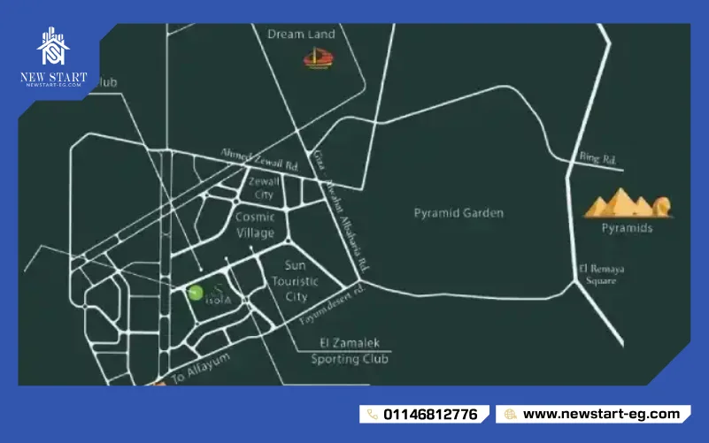 موقع مول ايزولا حدائق أكتوبر