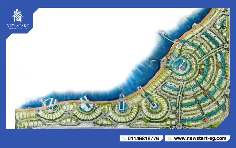 تصميم قرية نورد العلمين الجديدة