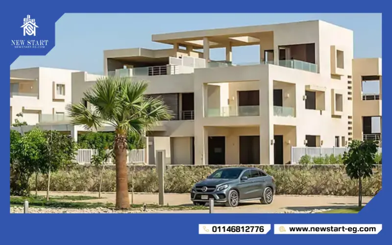 قرية هاسيندا وايت من ضمن مشاريع بالم هيلز الساحل الشمالي