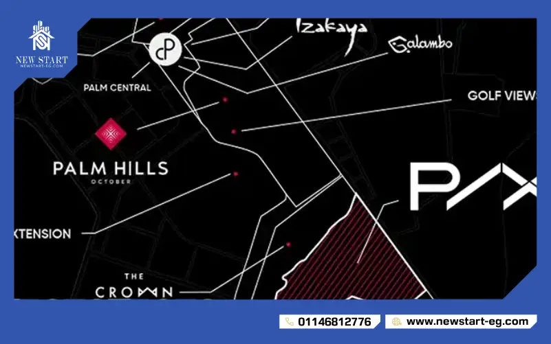 موقع  Compound PX Palm Hills October