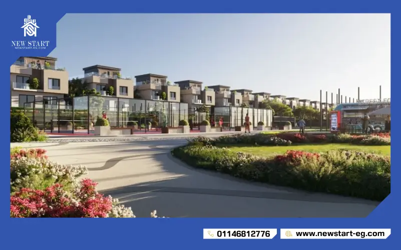 مساحة وحدات كمبوند ريفر بارك 2 اكتوبر