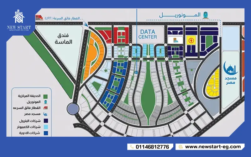 موقع مول اوبتيما بيزنس العاصمة الإدارية