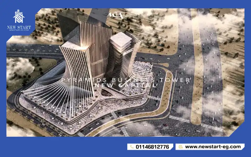 برج بيراميدز بيزنس تاور بالداون تاون
