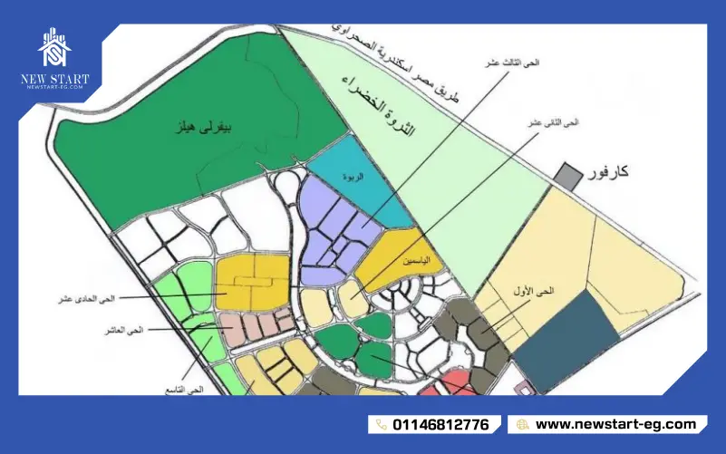 موقع مدينة الشيخ زايد