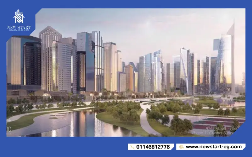 حي المال والأعمال في العاصمة الإدارية الجديدة