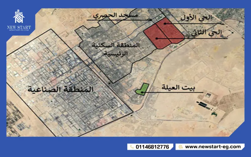 تفاصيل عن موقع مدينة ٦ اكتوبر