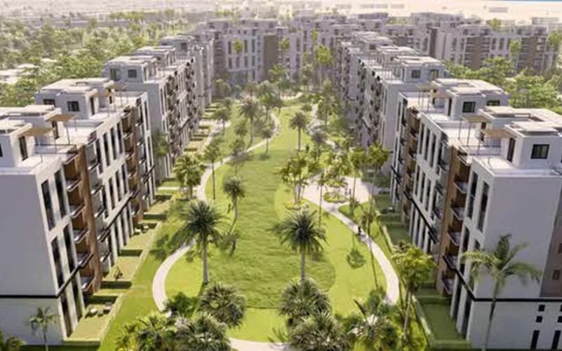 توزيع مثالي للوحدات في جميع مباني كمبوند او ويست