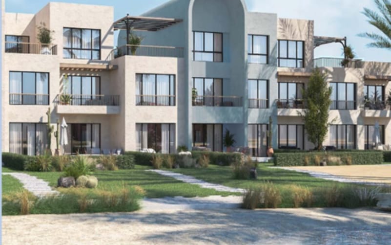 تصميم مميز وجذاب تتمز به الوحدات في قرية قمران