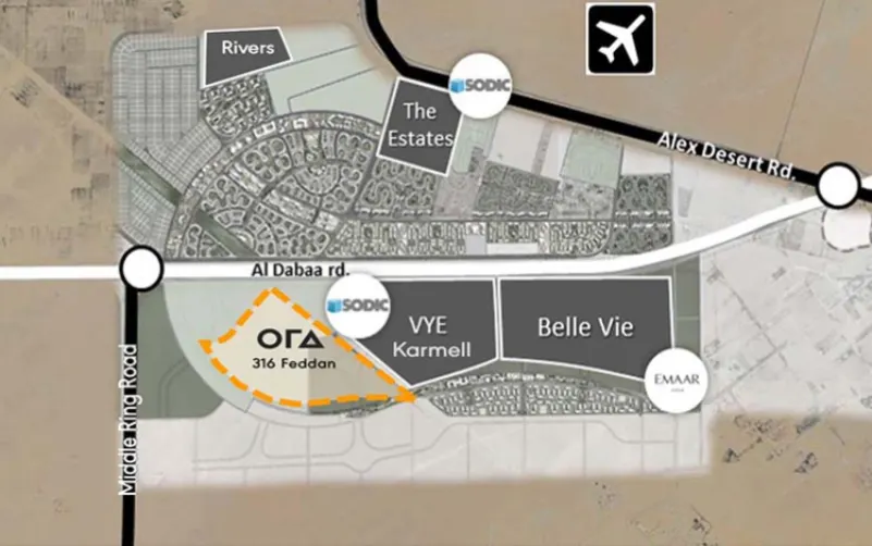 موقع مشروع اورا الشيخ زايد ora new zayed