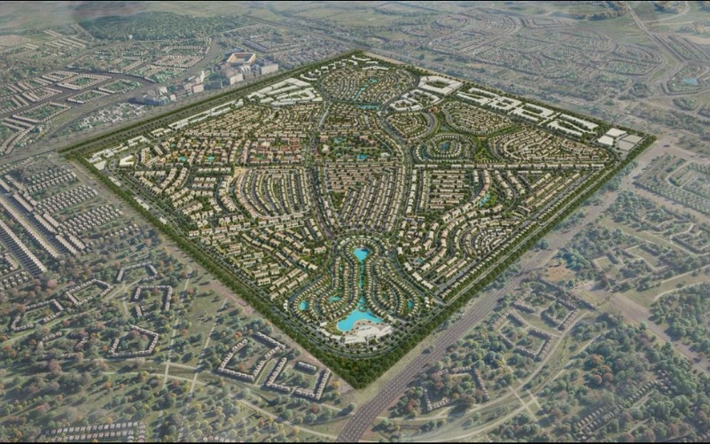 تخطيط كمبوند ايلم تري بارك 