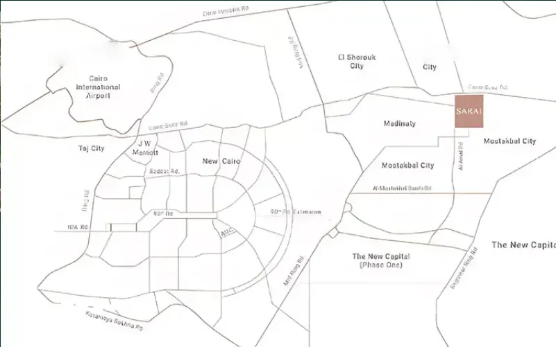 موقع إلم تري بارك مدينة نصر