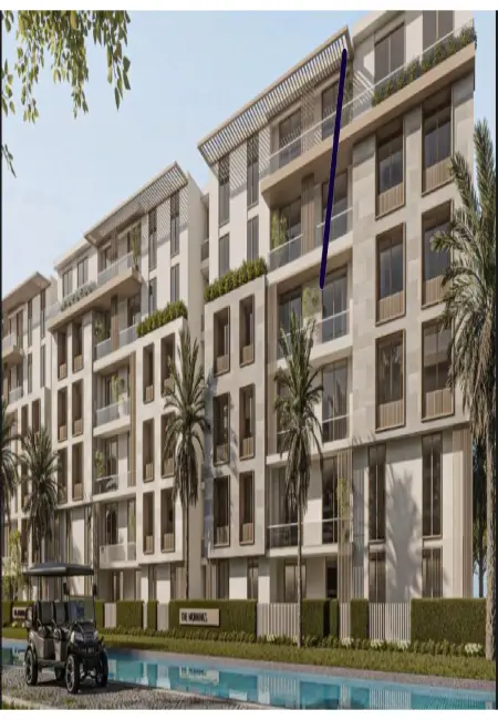 ستوديو للبيع 60 متر بفيو على جاردن فى كمبوند ذا مورنينجز التجمع الخامس