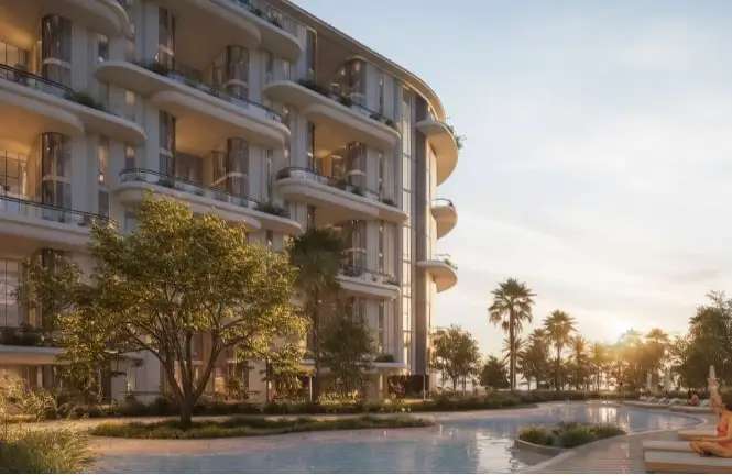 ستوديو 60متر بفيو على لاجون فى كمبوند ضفاف العاصمة الادارية